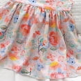 thumbnail image 5 of yoeyez Robes pour Filles Taille 7-8 Coton Enfants Imprimé Floral Robes Sans Manches Col Ras du Cou Ample Décontracté Fluide Robe Débardeur Vacances Fête Robes pour Fille Multicolore, 8-9 Ans, 5 of 5