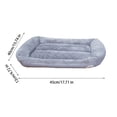 thumbnail image 3 of Vaidha Dog Beds For Medium Dogs Washable Dog Bed Comfortable And Breathable Pet Bed Rectangle Warming Dog Bed For Medium Dogs, 3 of 4