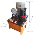 thumbnail image 3 of 100T Crawler Pin Dismantling Machine Chain Pinning Machine Excavator Maintenance Pressing Sleeve Pressing Chain Integrated Machine 220V, 3 of 20