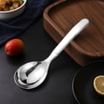 thumbnail image 2 of 316 Stainless Steel Soup Spoon Spoon Household Dining Spoon Rice Spoon Thickened Spoon Spoon, 2 of 7