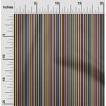 thumbnail image 2 of oneOone Rayon Black Fabric Stripes Sewing Material Print Fabric By The Yard 56 Inch Wide, 2 of 4