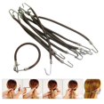 thumbnail image 3 of Milaget 10pcs / Set Hair Ties, Hair Accessories - Brown, 3 of 7