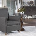 thumbnail image 4 of Uttermost Blythe Transitional Wood and Aluminum Accent Table in Brown, 4 of 6