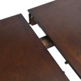 thumbnail image 2 of Homycasa Double Pedestal Solid Wood 77.7'' Extendable Dining Table, 2 of 9