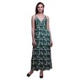 thumbnail image 1 of Bimba Robe Longue Chic à Imprimé Floral pour Femme, Style Bohème, Maxi d'Été, Tenue de Plage - Très Petit, 1 of 1