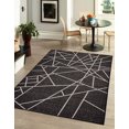 thumbnail image 1 of ECARPET Indoor Outdoor Area Rug for Patio, Deck, Living Room Sisal Abstract Collection, 1 of 9