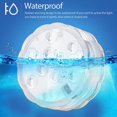 thumbnail image 3 of CNKOO Boat Lights Wireless  Battery Powered Operated Marine Led Interior Light for Boat Deck Courtesy Light  for Fishing Pontoon Sailboat Kayak  Remote Control Multi Color Changing  RGB, 3 of 6