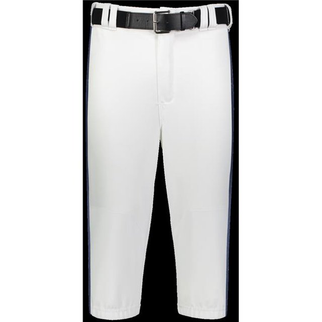 Culotte Culotte 2.0 pour Adulte, Série à Losanges Passepoilé, Blanc et Marine - Très Grand