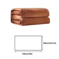 thumbnail image 3 of Birdeem 100X150Cm Super Soft Warm Solid Warm Fleece Blanket Throw Rug Sofa Bedding, 3 of 3