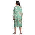 thumbnail image 4 of Moomaya Robe de Nuit d'Allaitement en Coton à Col Rond Imprimée pour Femmes, 4 of 6