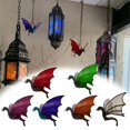 thumbnail image 1 of Suspension en Résine de Verre Suspendue - Décoration Colorée Intérieure/extérieure pour Salon, Jardin et Patio, 1 of 6
