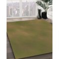 thumbnail image 3 of Ahgly Company Tapis d'Intérieur Lavable en Machine Carré Transitionnel Brun Bronze Foncé, 4 Pieds Carré, 3 of 7