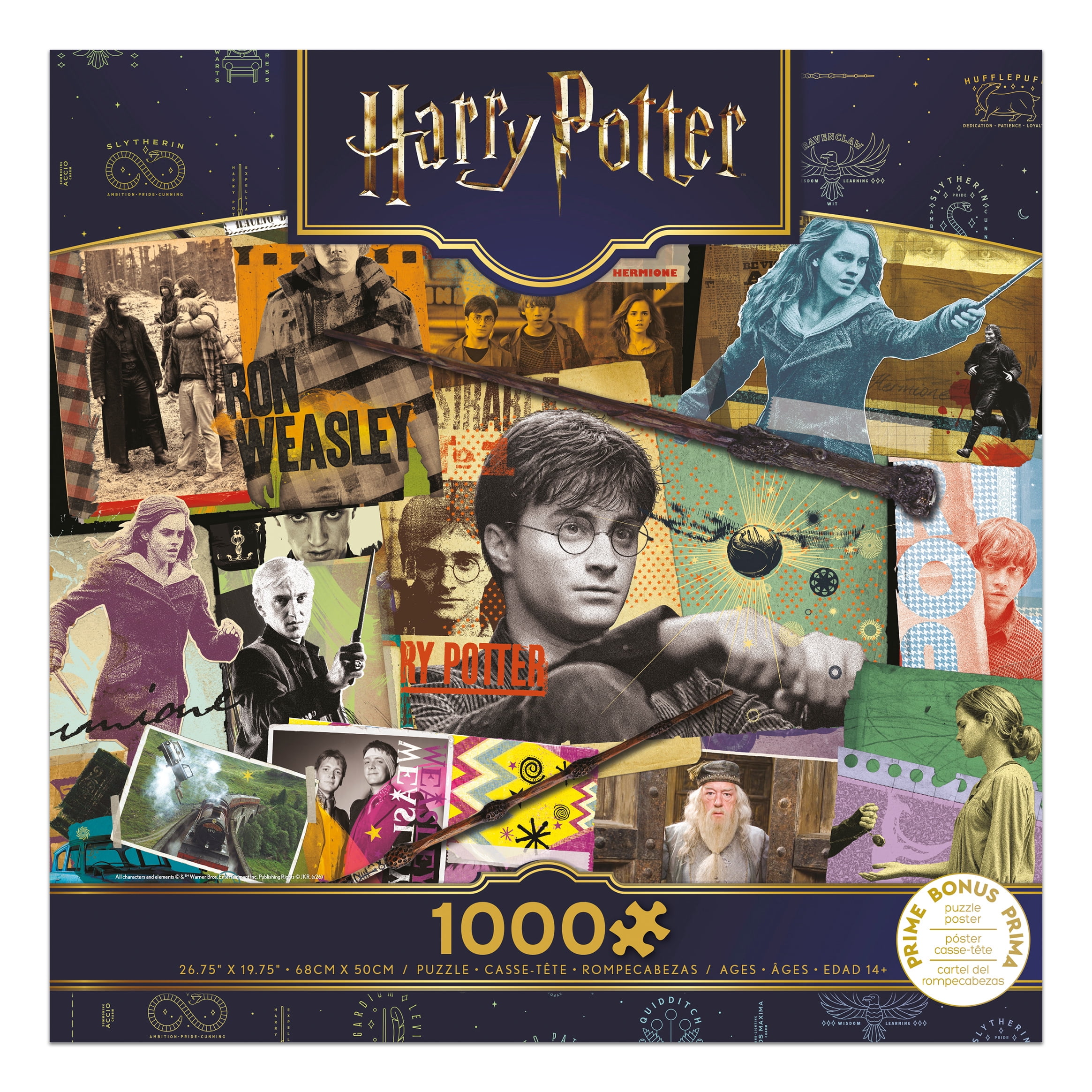 Puzzle Ceaco Harry Potter Collage 2 de 1000 pièces pour adultes à partir de 14 ans