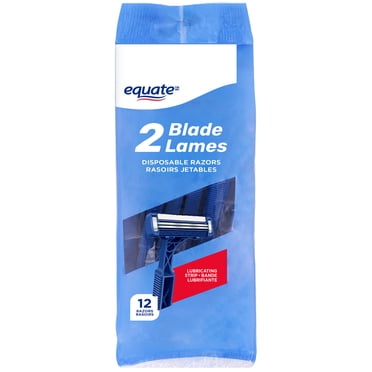 Equate Twin Blade Disposable Razors for Men