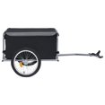 thumbnail image 2 of vidaXL Bike Trailer Black and Grey 65 kg, 2 of 4