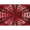 thumbnail image 1 of Ahgly Company Tapis d'Intérieur Rectangulaire Transitionnel Rouge Foncé Lavable à la Machine, 7 Pieds x 10 Pieds, 1 of 7