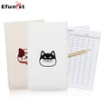 thumbnail image 4 of Livre de Score de Golf Portable avec Crayon et Carte de Score en Cuir PU Carnet de Score Animal de Dessin Animé Accessoires de Golf Expédition Directe Rouge, 4 of 6
