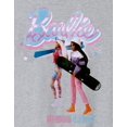 thumbnail image 2 of Barbie T-Shirt Gris à Manches Courtes pour Femmes, 2 of 7
