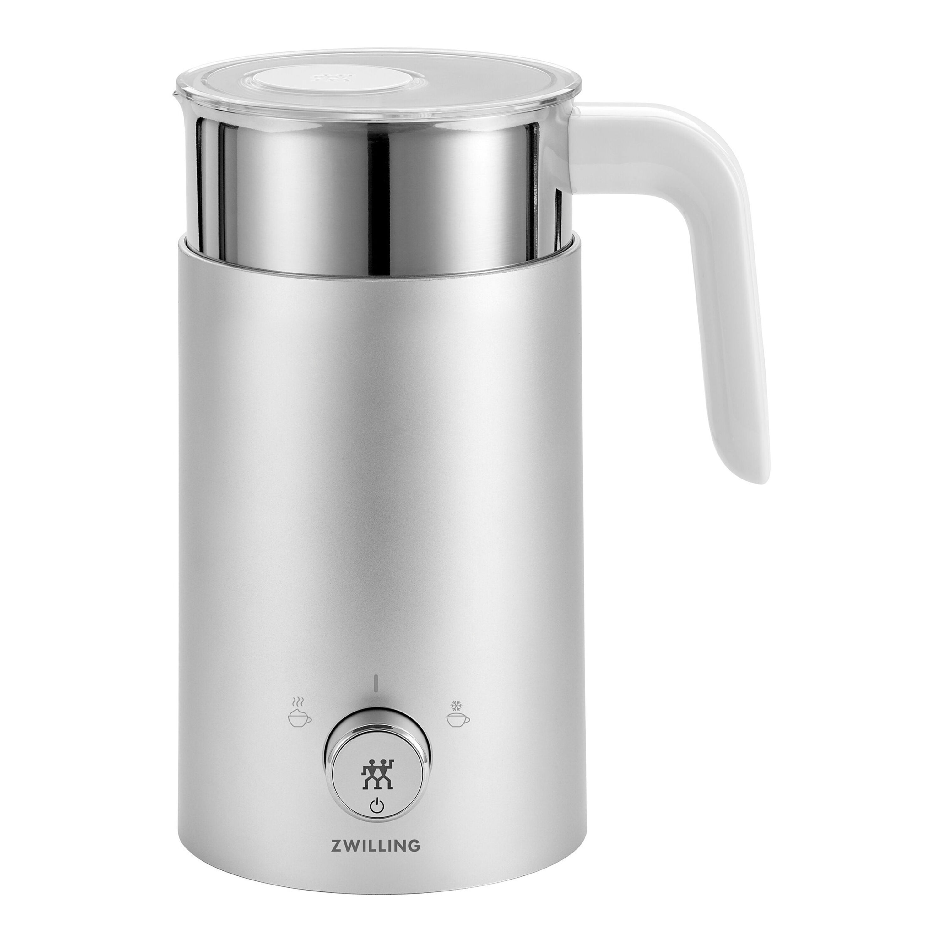 ZWILLING Enfinigy Mousseur à Lait, 400 ml, Argent