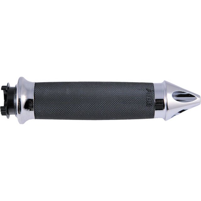 Avon Superbike Poignées Spike à Contour Personnalisé (Chrome)