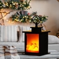 thumbnail image 2 of Langgg Portable LED Fireplace Lantern Flamless Log Fire Effect Lamp for Home Garden S Square, 2 of 9