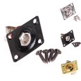 thumbnail image 4 of Replacement For Gibson Epiphone TL Electric Guitar Audio Socket Panel 1/4" 6.35mm Square Audio Jack Mount, 4 of 9