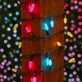 thumbnail image 3 of Novelty Lights 24FT 70 LED C6 Easter String Lights, Yellow Teal & Pink, 3 of 6