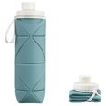 thumbnail image 3 of axGear Bouteille d'Eau de Sport Portable Pliable 600 ml pour Vélo Gobelet en Silicone Rétractable, 3 of 5
