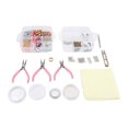 thumbnail image 2 of Loose Beads Jewelry Making Set, Decorations Jewelry Making Supplies Complete Set with Storage Box for Studio, 2 of 7