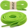 thumbnail image 2 of Solid Flat Shoelaces Hollow Thick Athletic Shoe Laces Strings 2 Pair, 2 of 7