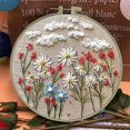thumbnail image 4 of Birdeem Kit de Broderie de Fleurs pour Débutants, Trousse de Matériel de Broderie à la Main pour Débutants 0 Base Bricolage, 4 of 4