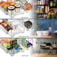 thumbnail image 4 of Sorbus Large Clear Stackable Storage Drawers, Plastic Storage Drawers with Handles for Laundry Room, Office, Closet, Desk, Home, Kitchen, Pantry, Bathroom, Room, Organization and Storage (2 Pack), 4 of 9