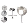 thumbnail image 2 of Manual Vegetable Fruit Mill, Manual Food Mill 3 Interchangeable Plates  for Restaurant, 2 of 7