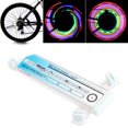 thumbnail image 2 of 32LED Lumière de Vélo Rayons Lumière Roues Colorées Double Face Lampe d'Avertissement Multi Motif Lanterne, 2 of 10