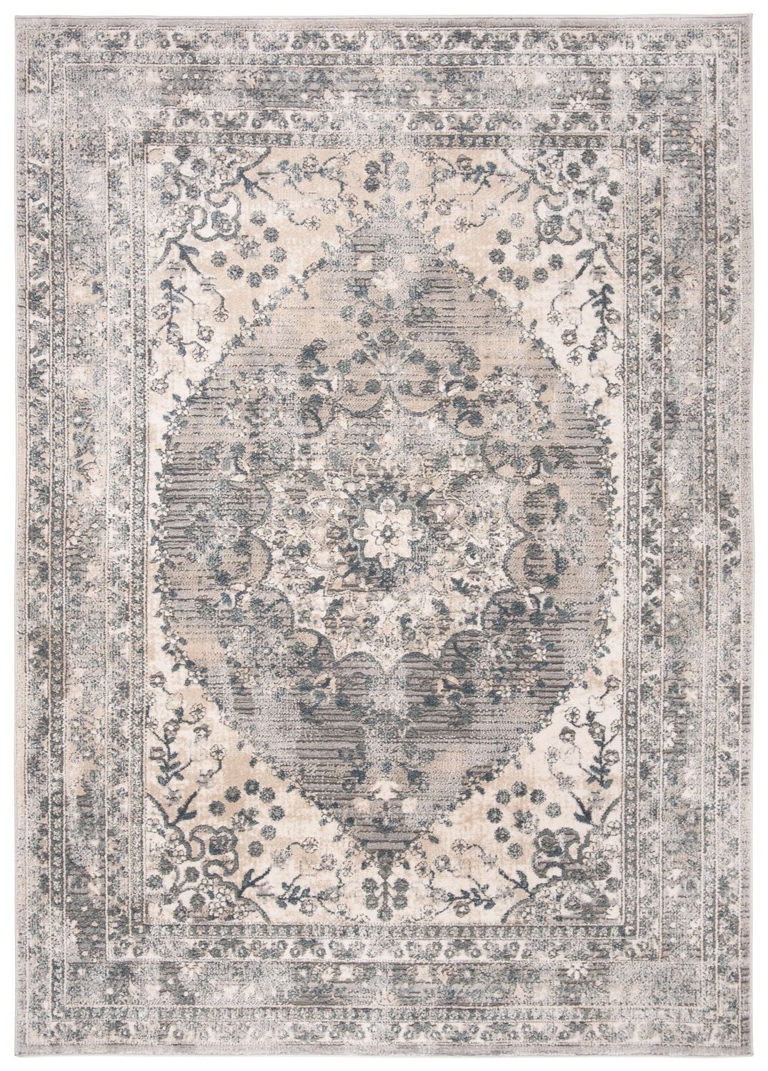 SAFAVIEH Oregon Gertrude Distressed Traditional Area Rug