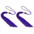 thumbnail image 1 of Unique Bargains Tassel Graduation, Graduation Cap Tassel for Graduation Cap Decorate Tassel Charm, Purple 2Pack, 1 of 5