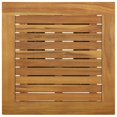 thumbnail image 3 of vidaXL Bar Table Black 60x60x110 cm Poly Rattan and Solid Acacia Wood, 3 of 4