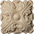 thumbnail image 1 of Ekena Millwork ROS03X03ACMA 3.5 in. W x 3.5 in. H x .62 in. P Acanthus Rosette- Maple- Architectural Accent, 1 of 3