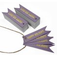 thumbnail image 3 of Inkdotpot Gold Foil Paper Hang Tags Happy Holiday Favor Tags 50 Pieces, 3 of 6