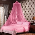 thumbnail image 1 of TIMIFIS Encrypted Dome Net Encrypted Dome Mosquito Net Ceiling Floor Installation for 1.5M-1.8M Beds Home Essentials, 1 of 6