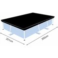thumbnail image 3 of Chmadoxn Tools&Home Improvement Rectangular Frame Pool Cover Dirt/Weather/UVs Resistants Pool Cover Black Swimming Pool Cover, 3 of 7