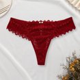 thumbnail image 2 of B91xZ Culotte en Coton pour Femmes, Confort, Culotte en Coton Couvrante, Rouge G, 2 of 3