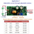 thumbnail image 4 of LD48AJTA LED Driver Module, 72W DC 6-50V 1-3A LED Driver Board LED Driver PWM Regulator LED Driver Power Transformer Constant Voltage and Current  Converter, 4 of 7