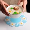 thumbnail image 1 of weibbin Household Flower Shaped Table Mat Bowl Insulation Mat Dining Table Mat Cup Mat Bowl Mat Vegetable Mat Dish Mat Cup Mat Pot Mat, 1 of 6