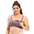 thumbnail image 2 of Women‘s Bra Wireless Maternity Seamless Front Buckle Breastfeeding Bra With Pads Plus Size, 2 of 4
