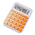 thumbnail image 1 of Tignapoo Gradient Color Calculator with Large Round Keys, 12-Digit Display, Mechanical Keyboard Style, Ideal for Office, Accounting, and Students (1xAAA Powered, Battery Not Included) - Gradient, 1 of 6