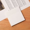 thumbnail image 4 of EGNMCR Home Decor, Room Decor, Wall Decor Brief Transparent Stick Notes Can Tear Stick Notes Transparent Small Notebook Learning Office Note Take Can Be Pasted Stick Note Paper Plast ic Sticky Notes, 4 of 6
