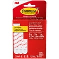 thumbnail image 1 of Command Refill Strips, White, 8 Small, 4 Medium & 4 Large Value Pack, 1 of 5