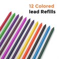 thumbnail image 2 of Nicpro 29 Pieces 2mm Mechanical Pencil Set, 9 PCS Drafting Carpenter Pencils 2.0 mm for Art Drawing, 2 of 6