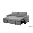 thumbnail image 3 of Urban Cali Eureka Sleeper Sofa Bed in Solis Grey, 3 of 6